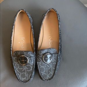 Calvin Klein Monogram Loafers Size 7